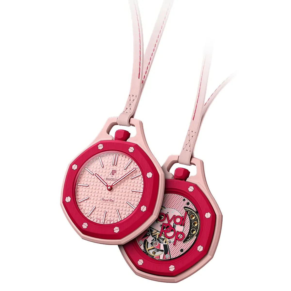 Swatch X AP Royal pop - otto rosso pink