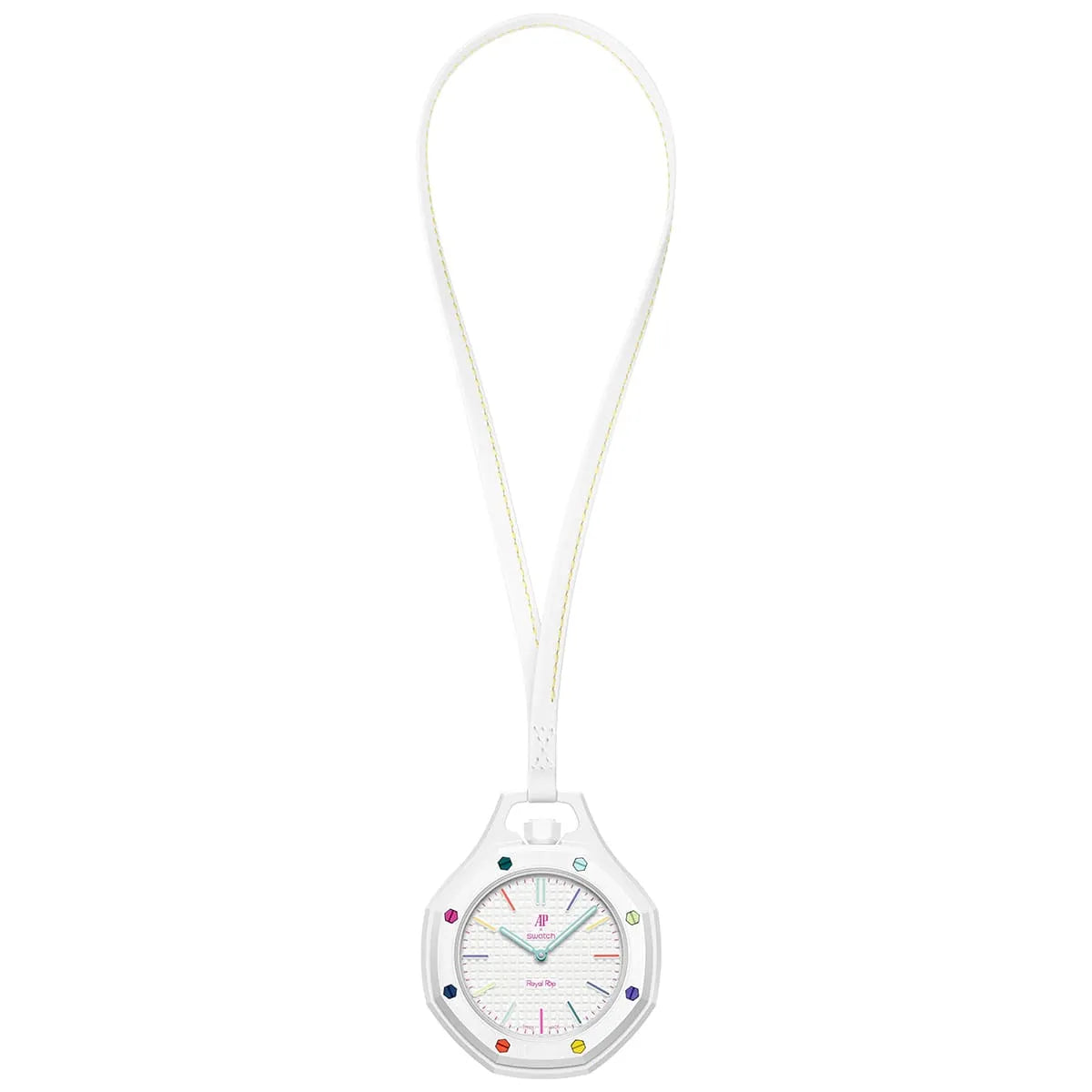 Swatch X AP Royal pop -white