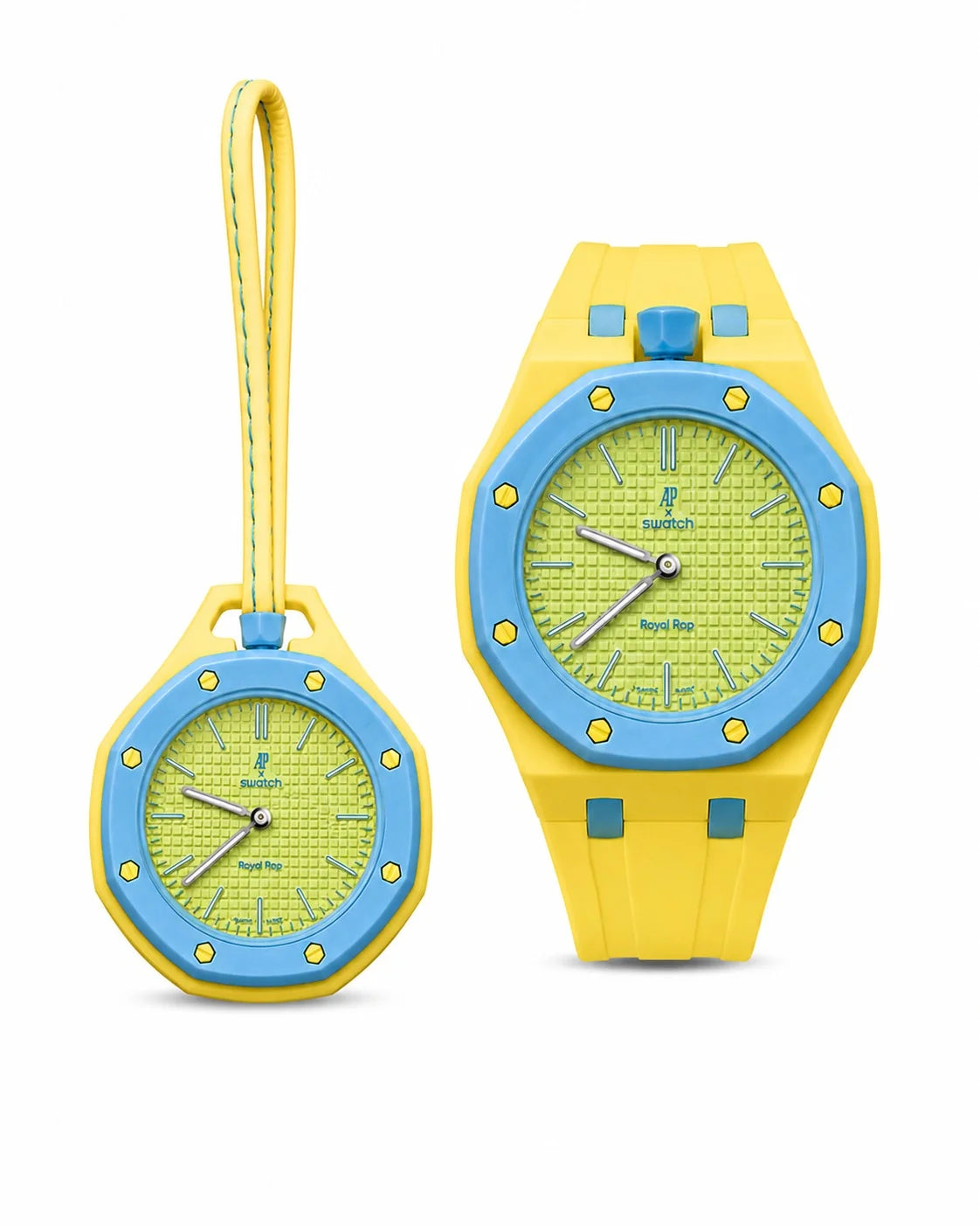 Swatch X AP Royal pop -Blaue acht